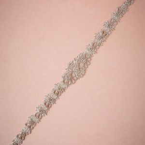 NWT BHLDN Ajoure Belt Crystal Wedding Sash